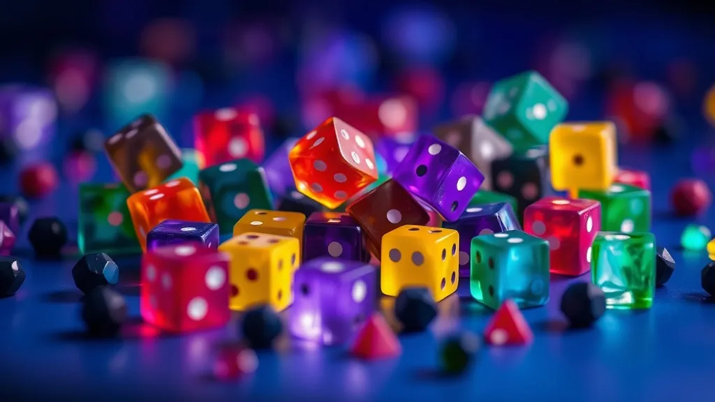 Dream symbol: colored dice: symbolism: Hidden Patterns: Unveiling Underlying Structures