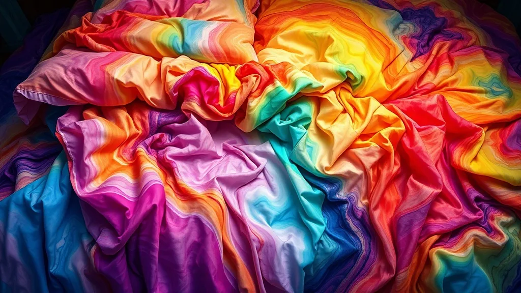 Dream symbol: colorful bed sheets: symbolism: Subconscious Creativity and Expression