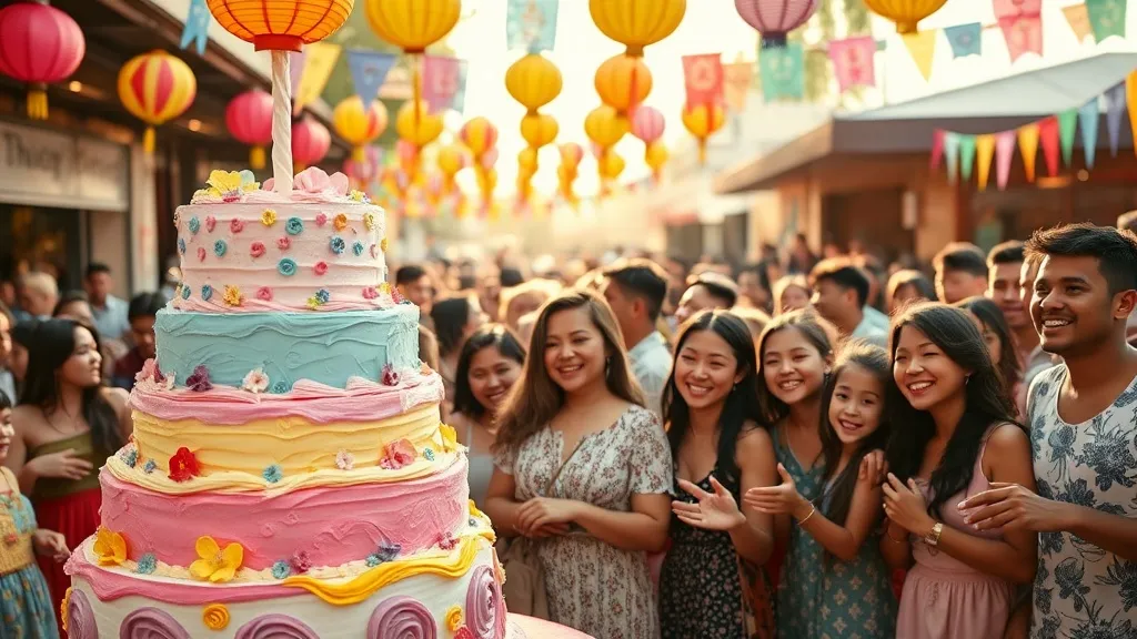 Dream symbol: colorful cake: demographics: Festival Participants Dreaming of Colorful Cakes