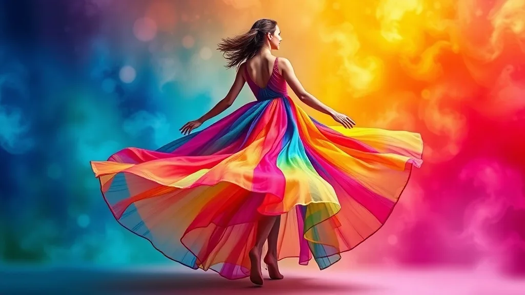 Dream symbol: colorful dress: symbolism: Transformation and Growth