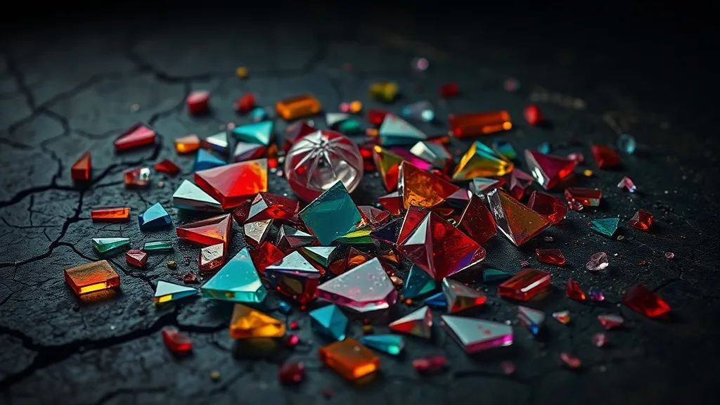Dream symbol: colorful object: scenarios: Dream of a Colorful Object that is Broken or Damaged
