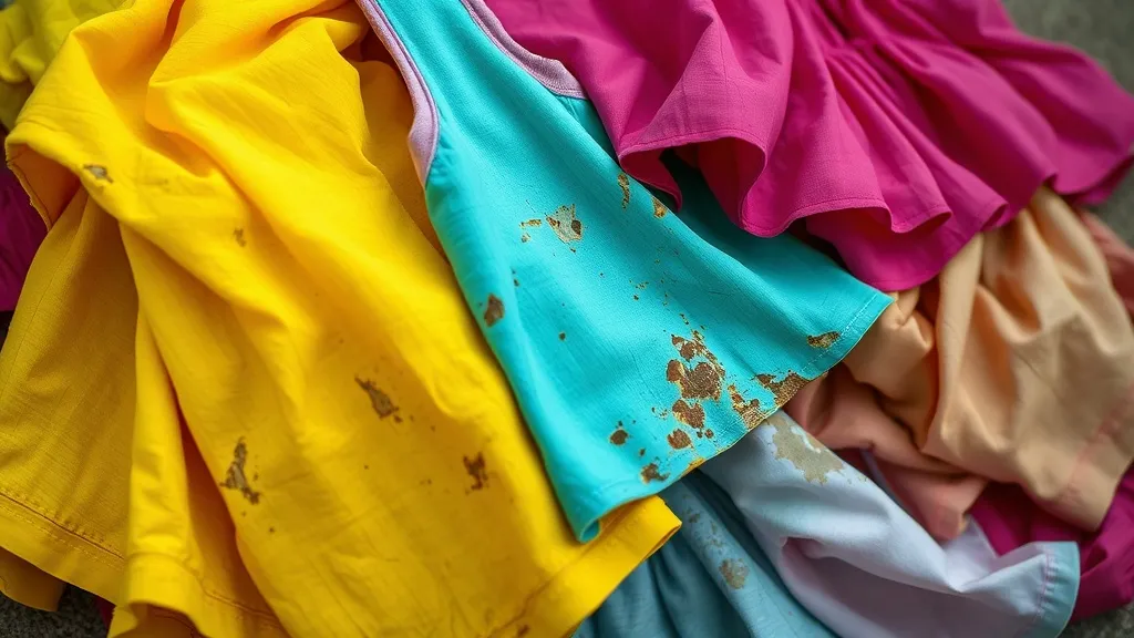 Dream symbol: colorful tops and skirts: scenarios: Dreaming of Colorful Tops and Skirts Ruined or Damaged