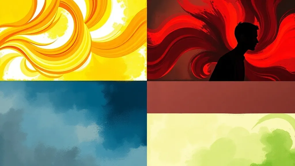 Dream symbol: colors and light: symbolism: Colors of Relationships:  Exploring Interpersonal Dynamics