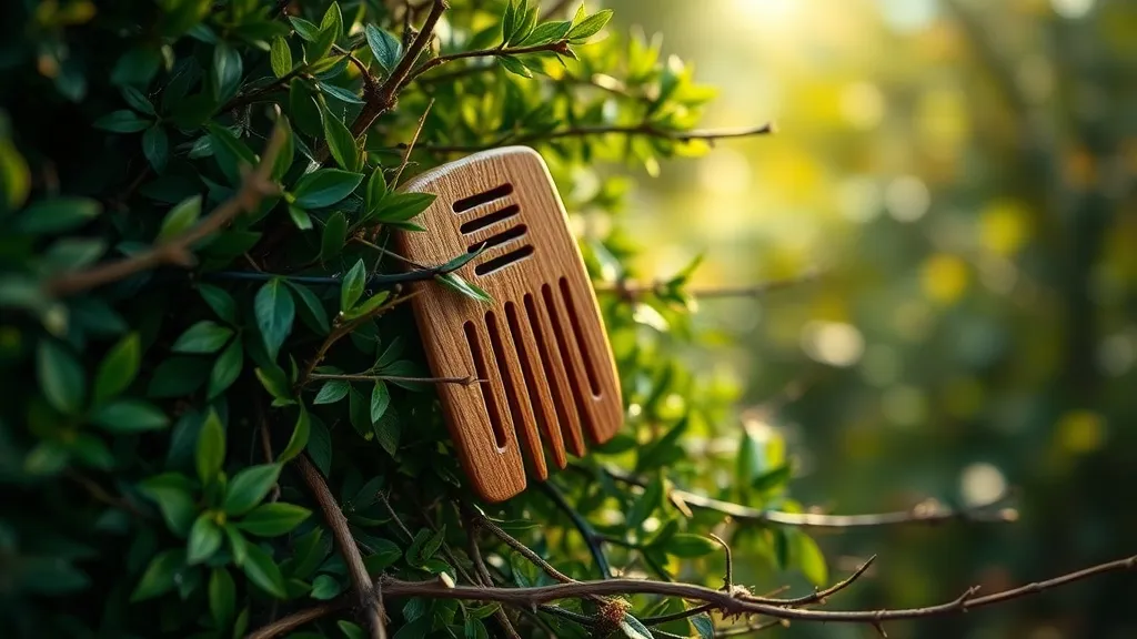 Dream symbol: comb in bush: scenarios: Dream about Comb and Bush Symbolizing Hidden Secrets