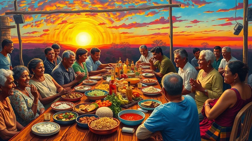 Community Feast in Dreams: A Symbol of Joy and Belonging