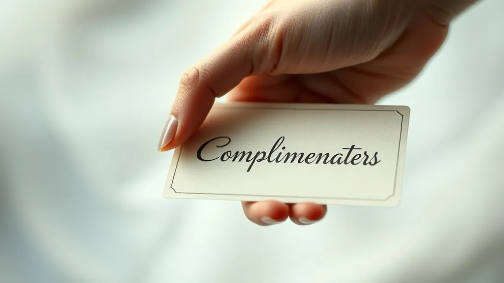 Dream symbol: complimentary card: scenarios: Dream about a complimentary card with a specific message