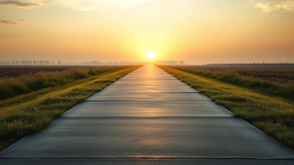 Concrete Path Dream Meaning: Direction, Progress & Stability