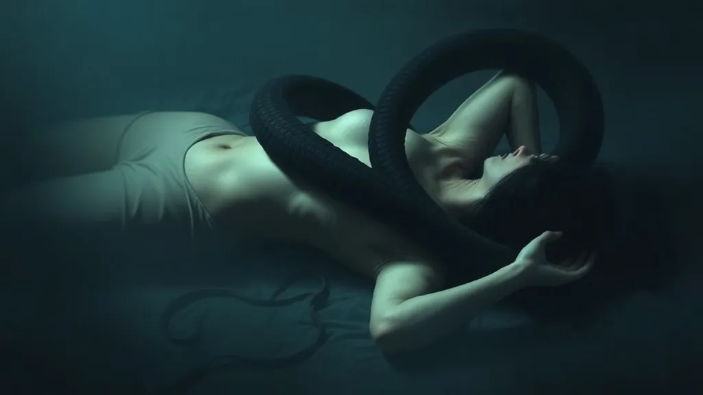 Dream symbol: constrictor: scenarios: Dreaming of Feeling the Pressure of a Constrictor