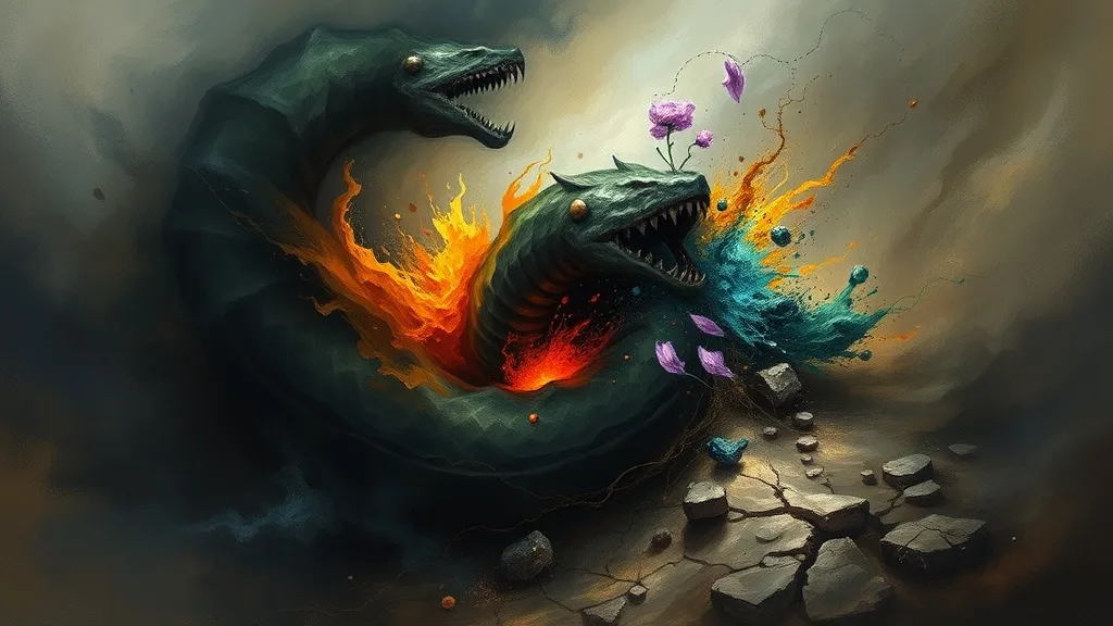Dream symbol: constrictor: symbolism: The Power of Self-Destruction and Renewal