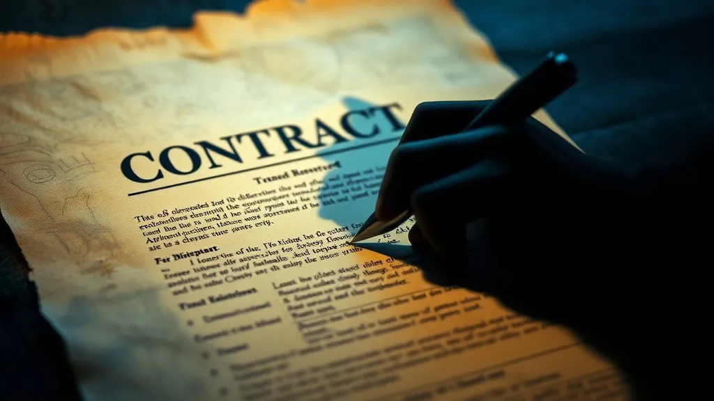 Dream symbol: contract forms: intro
