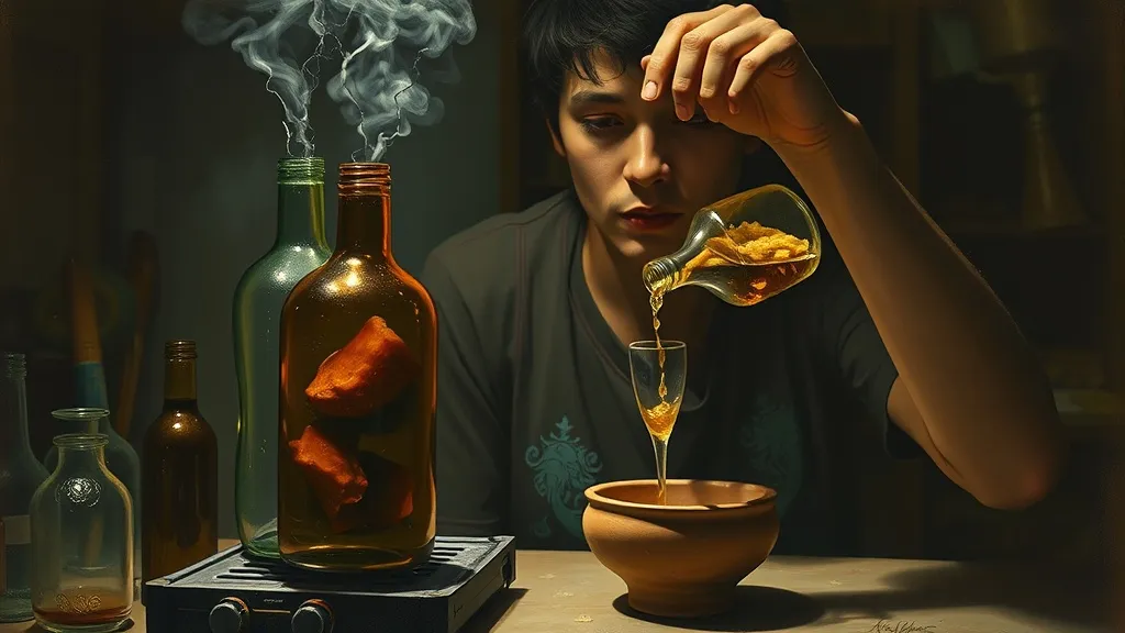 Dream symbol: cooking bottles: scenarios: Dreaming of Using Bottles for Unusual Cooking Methods