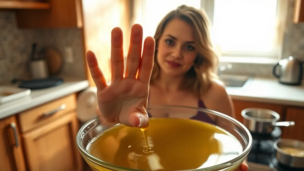 Dream symbol: cooking oil: scenarios: Dream of Touching Cooking Oil