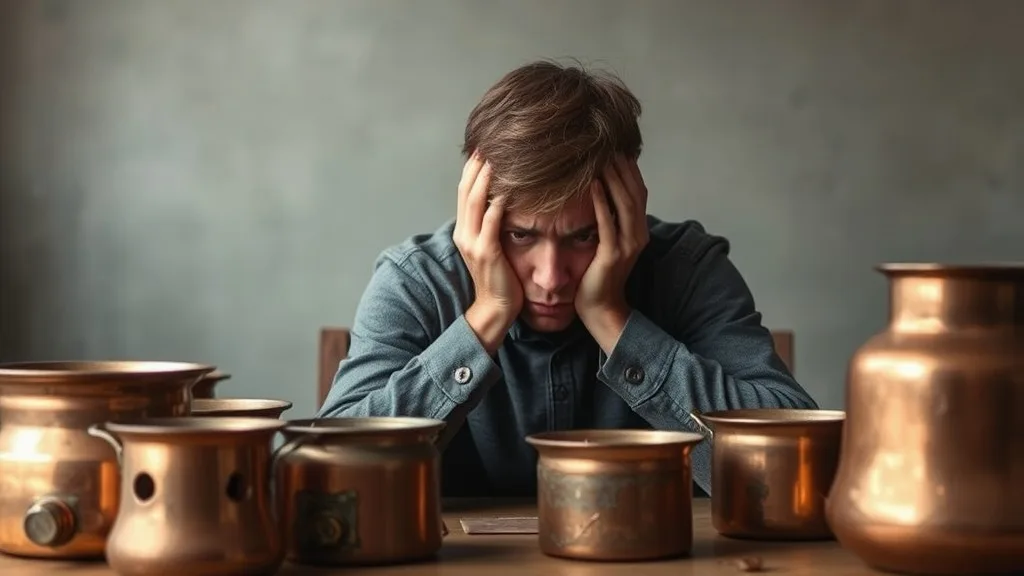 Dream symbol: copper pots: demographics: Persons Experiencing Financial or Material Concerns