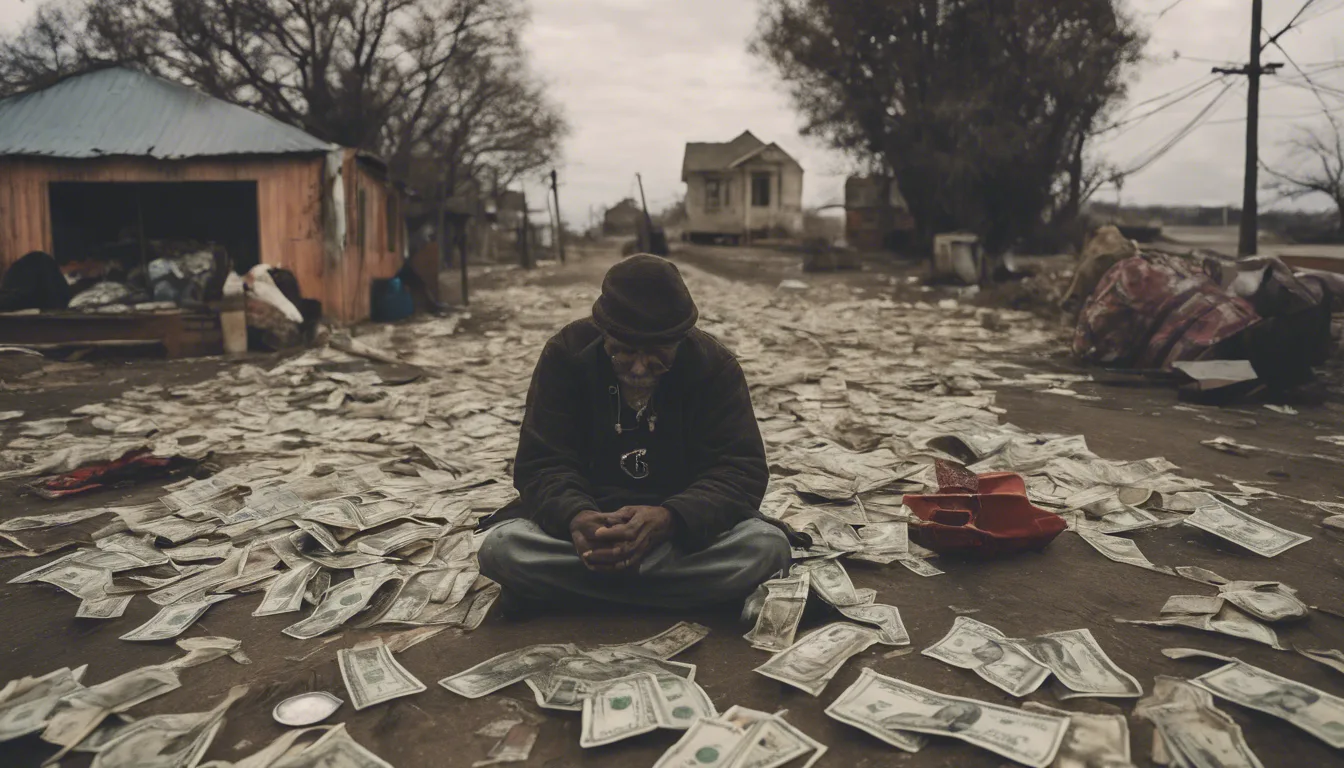 Dream symbol: counting money: demographics: Individuals with a History of Poverty or Financial Hardship