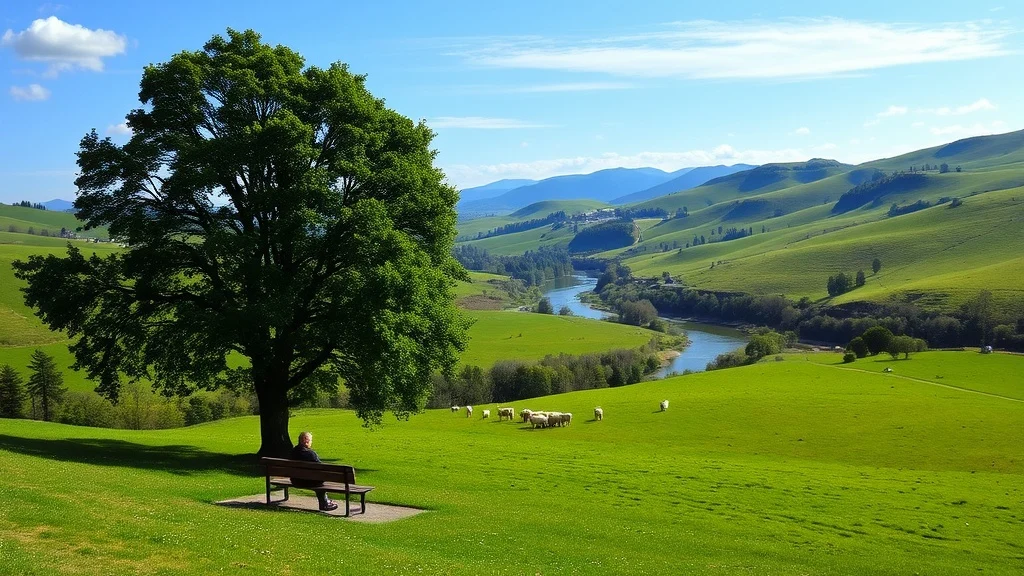 Dream symbol: country side: scenarios: Dream of a Lush Countryside