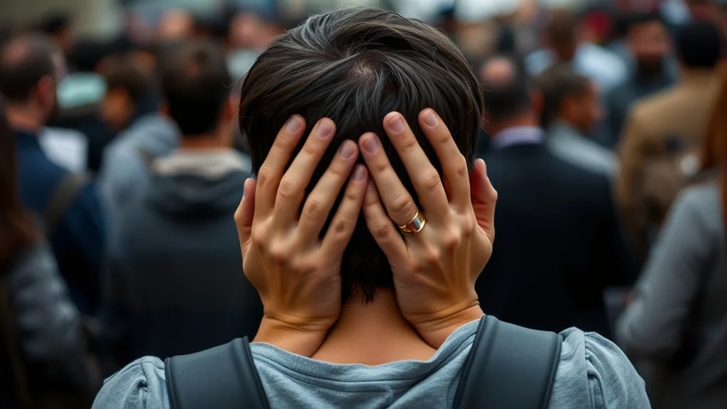 Dream symbol: covered head: scenarios: Dream of Covering Your Head with Your Hands in Public