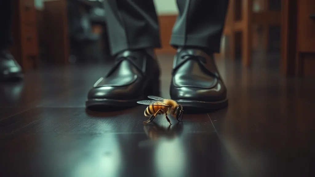 Coworker Stepping on Bee: Dream Meaning