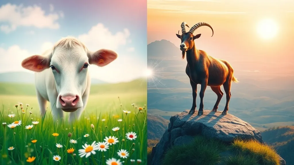 Dream symbol: cows and goats: demographics: Vegetarians and Vegans