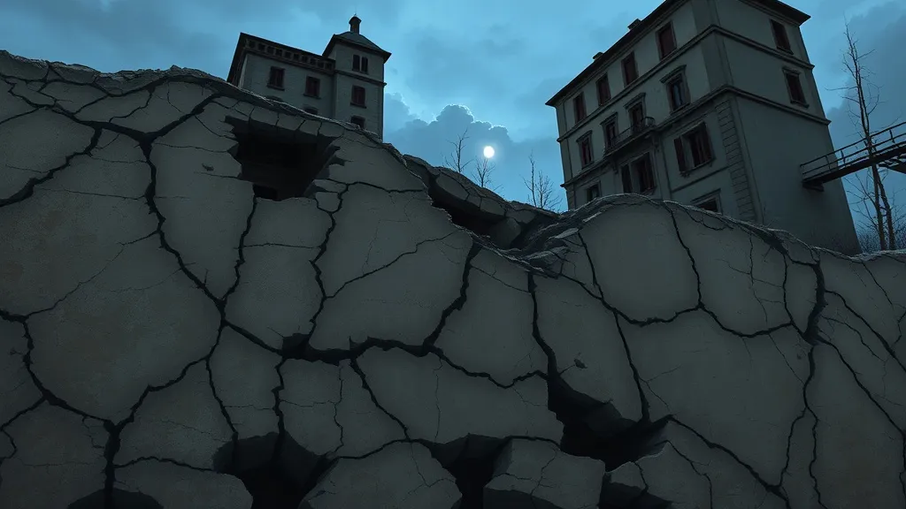 Dream symbol: cracked foundation: scenarios: Dreaming of a Cracked Foundation in an Old Building