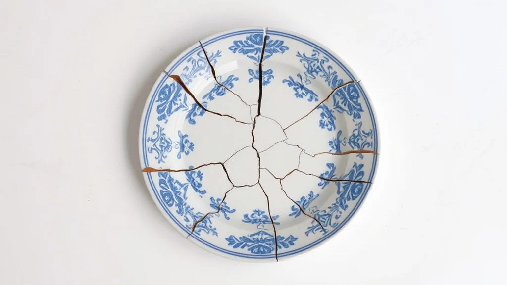 Dream symbol: cracked plate: demographics: People Who Are Going Through a Period of Change or Transition