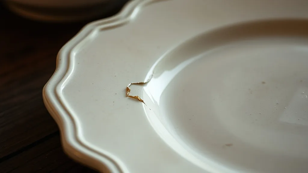 Dream symbol: chipped ceramic plate: demographics: People Who Value Tradition and Family Heirlooms