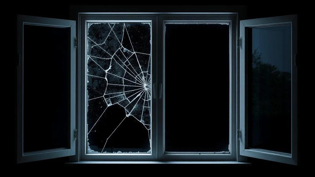 Dream symbol: cracked window: symbolism: Unresolved Conflict and Tension