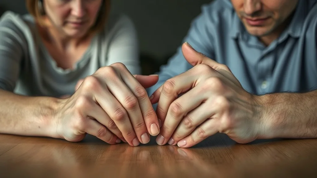 Dream symbol: cracking hands: symbolism: Relationship Troubles