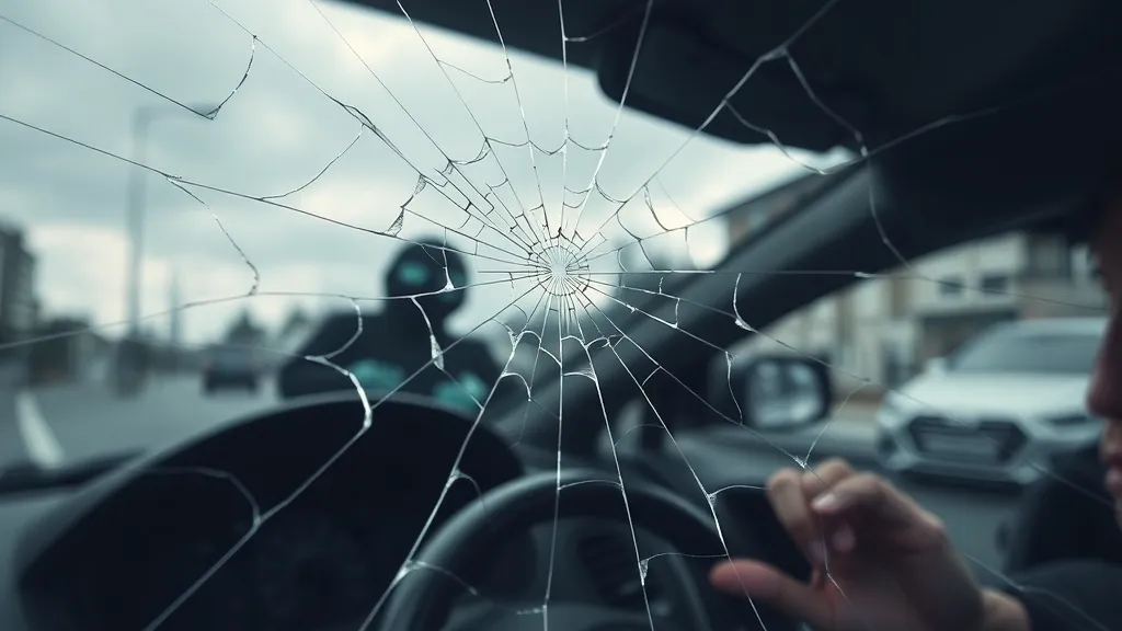 Dream symbol: cracks on windscreen: symbolism: Manifestations of Fear Regarding Safety and Security