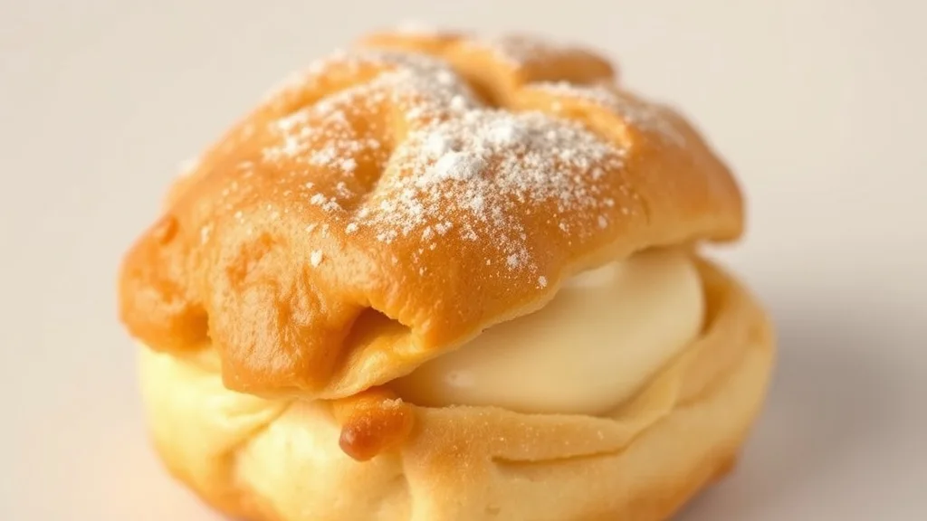 Dream symbol: cream puffs: symbolism: Sweetness and Indulgence
