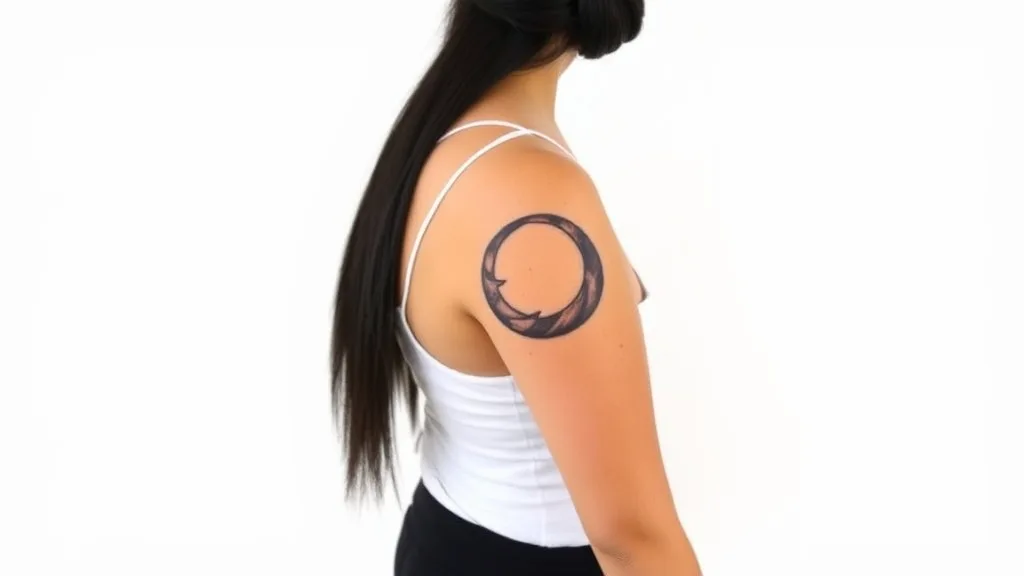 Dream symbol: crescent moon: scenarios: Dream of a Crescent Moon in a Tattoo