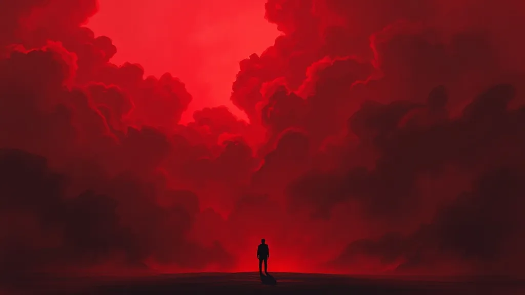 Dream symbol: deep red crimson sky: scenarios: Dreaming of a Crimson Sky and feeling trapped