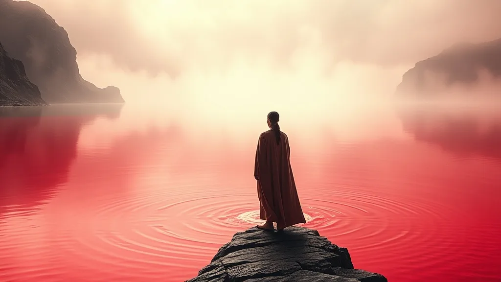 Dream symbol: red lake water: demographics: Spiritual or Esoteric Individuals