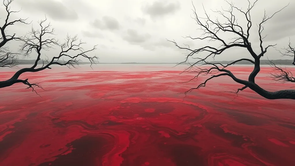 Dream symbol: red lake water: intro
