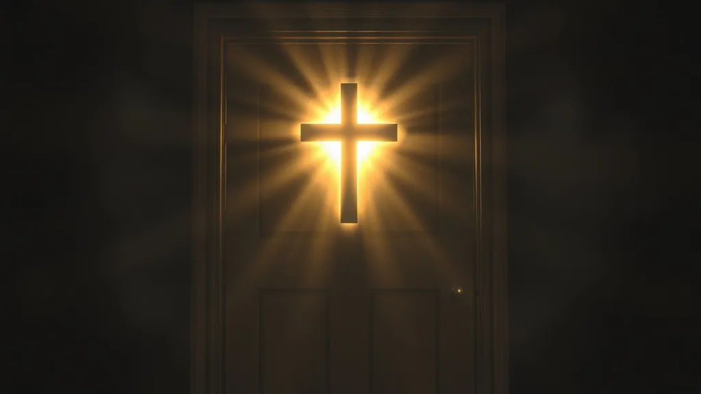 Dream symbol: cross on the door: scenarios: Dream of a Cross Made of Light on the Door Dream symbol: cross on the door: scenarios: Dream of a Cross Made of Light on the Door