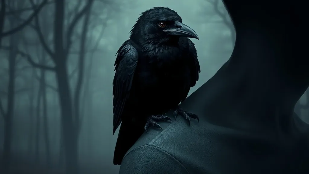 Dream symbol: resting crow on shoulder: demographics: Dreams of Crows: A Guide for Psychology Students & Therapists