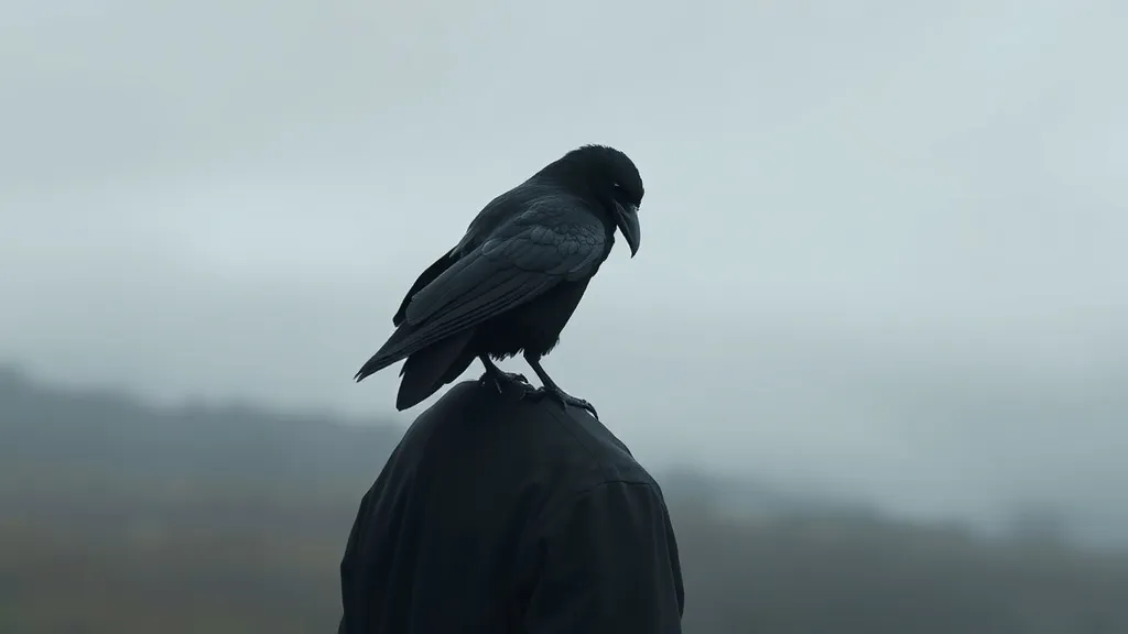 Dream symbol: resting crow on shoulder: scenarios: A Crow Perched on My Shoulder in a Dream: Exploring the Symbolism of Burden and Responsibility