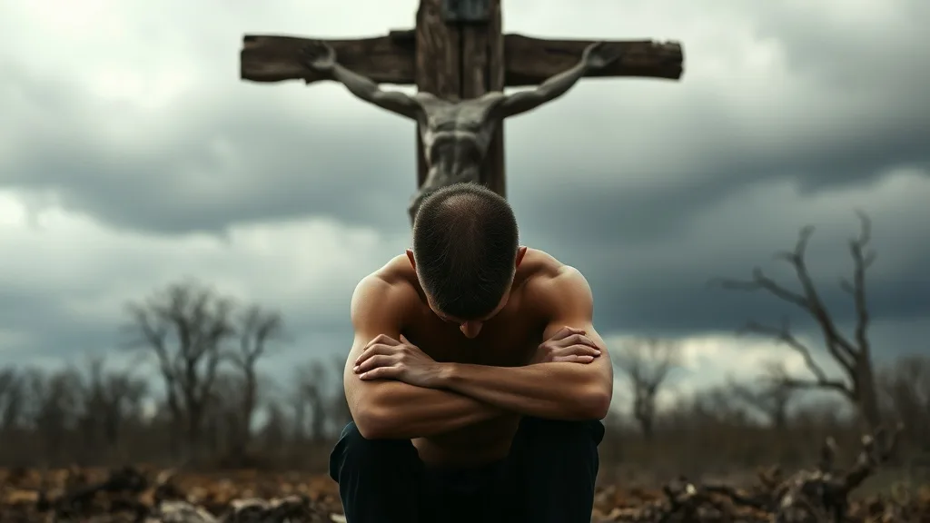 Dream symbol: crucifix: symbolism: Inner Conflict and Suffering