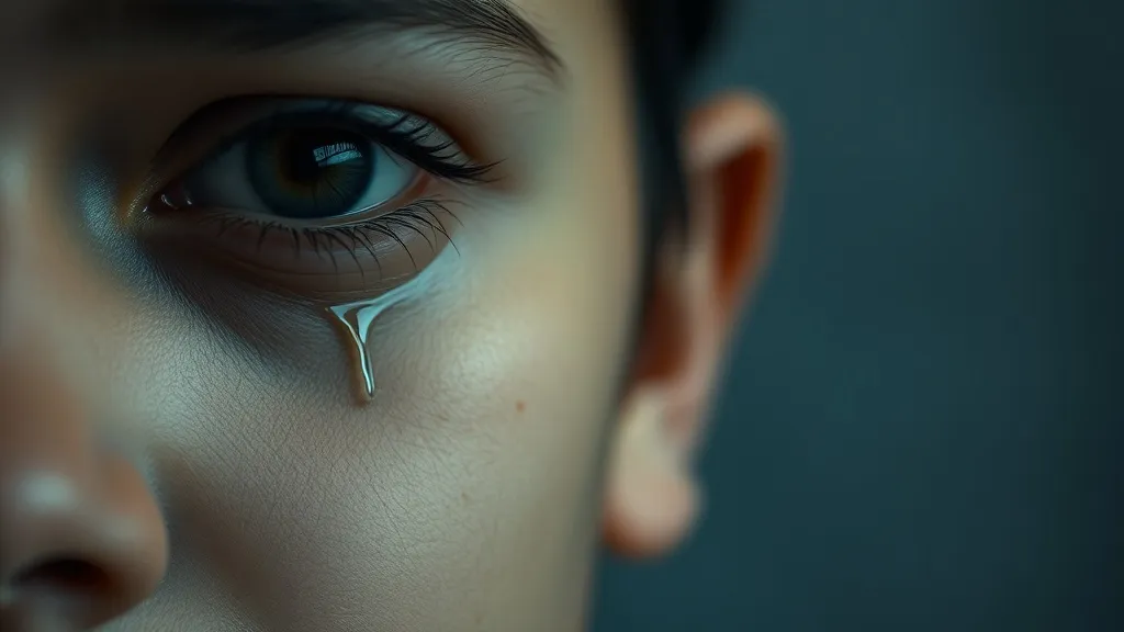 Dream symbol: crying with one eye: symbolism: Suppressed Grief or Unacknowledged Pain
