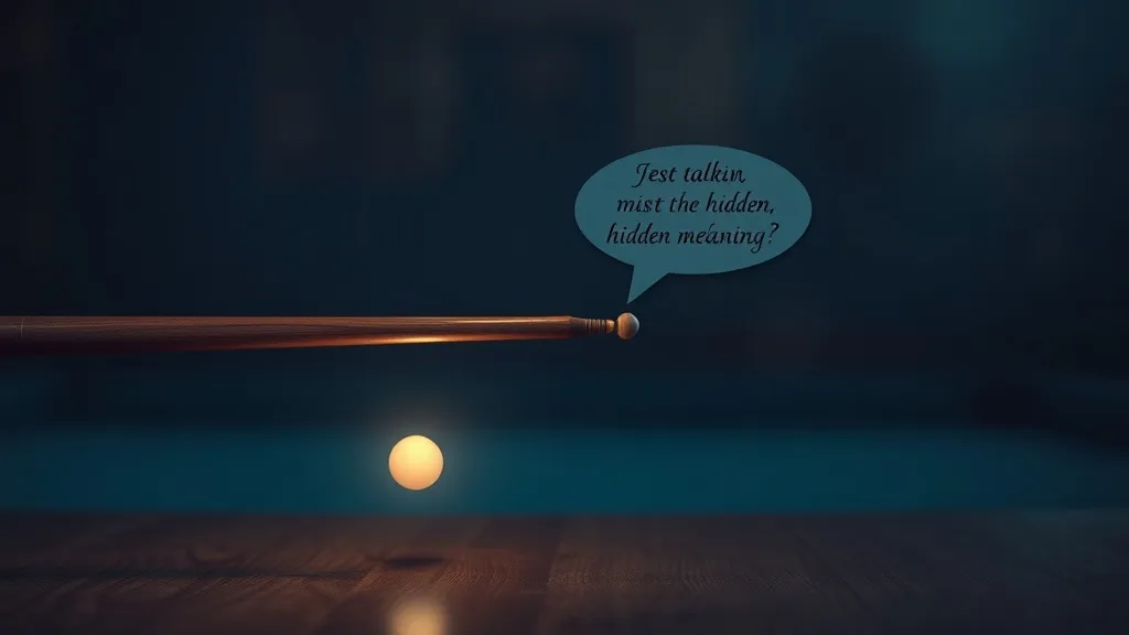 Dream symbol: cue: scenarios: Dream about a Cue that Talks