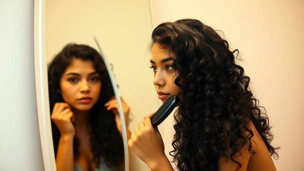Dream symbol: curly black hair: scenarios: Dream of combing curly black hair