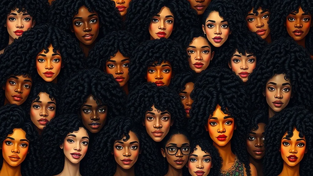 Dream symbol: curly black hair: symbolism: Diversity and Inclusivity