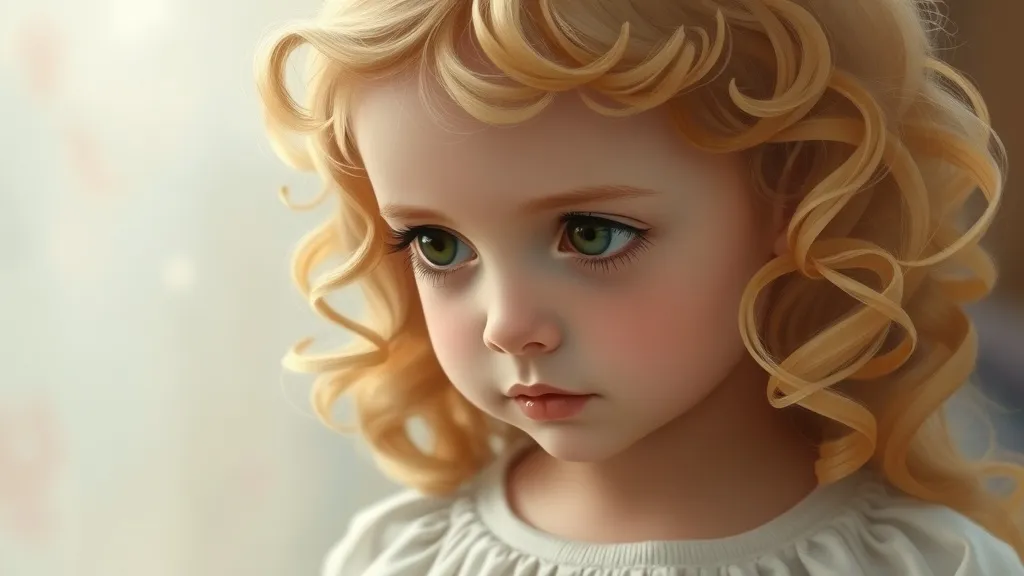 Dream symbol: child with curls: symbolism: Need for Self-Care and Nurturing