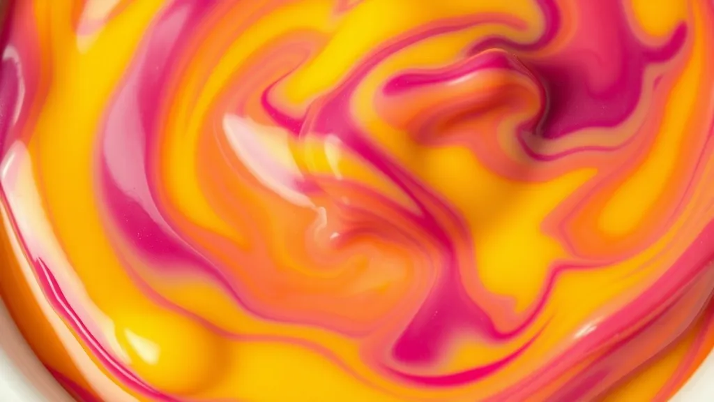 Dream symbol: custard: scenarios: Dreaming of Colorful Custard