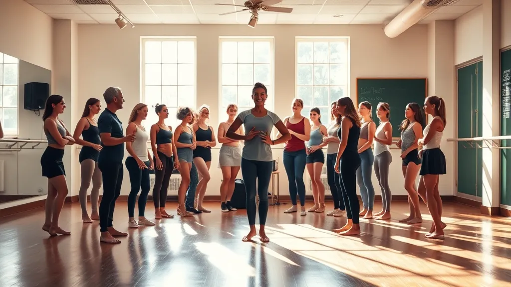 Dream symbol: dance studio: scenarios: Dream of Teaching in a Dance Studio