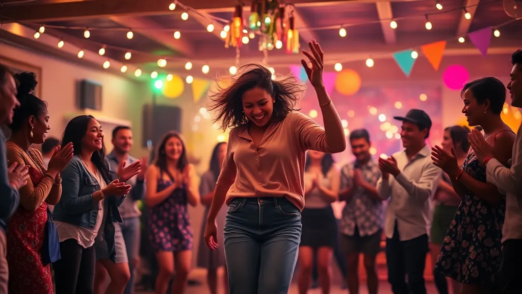Dream symbol: dancing figure: scenarios: Dream of Dancing Figure at a Party