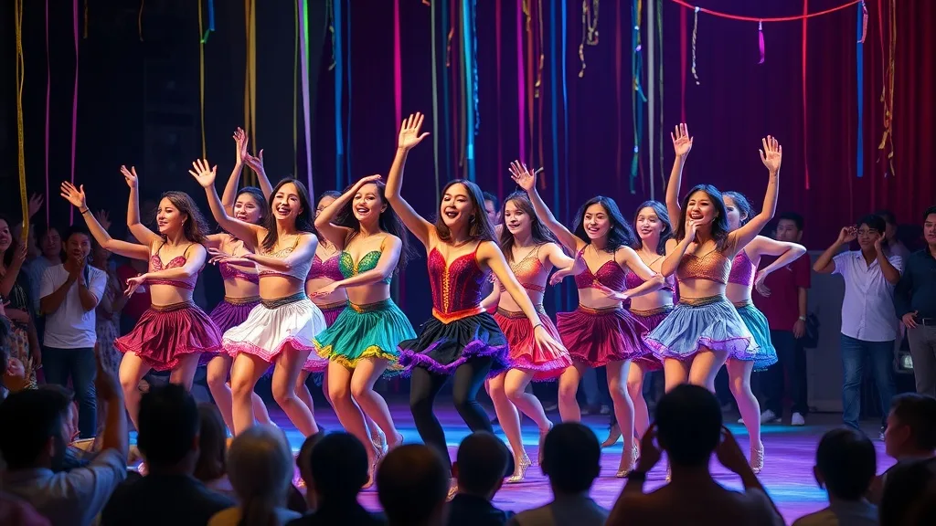 Dream symbol: dance team: symbolism: Celebration and Expression