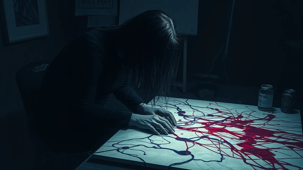 Dream symbol: dark blue blood: demographics: Artists and Creatives
