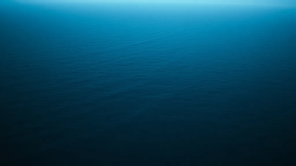 Dream symbol: dark blue sea: symbolism: Immeasurable and Ultimate Potential
