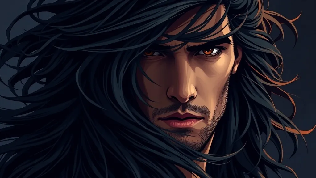 Dream symbol: man with dark flowing hair: demographics: Dreamers Exploring Masculine Energy