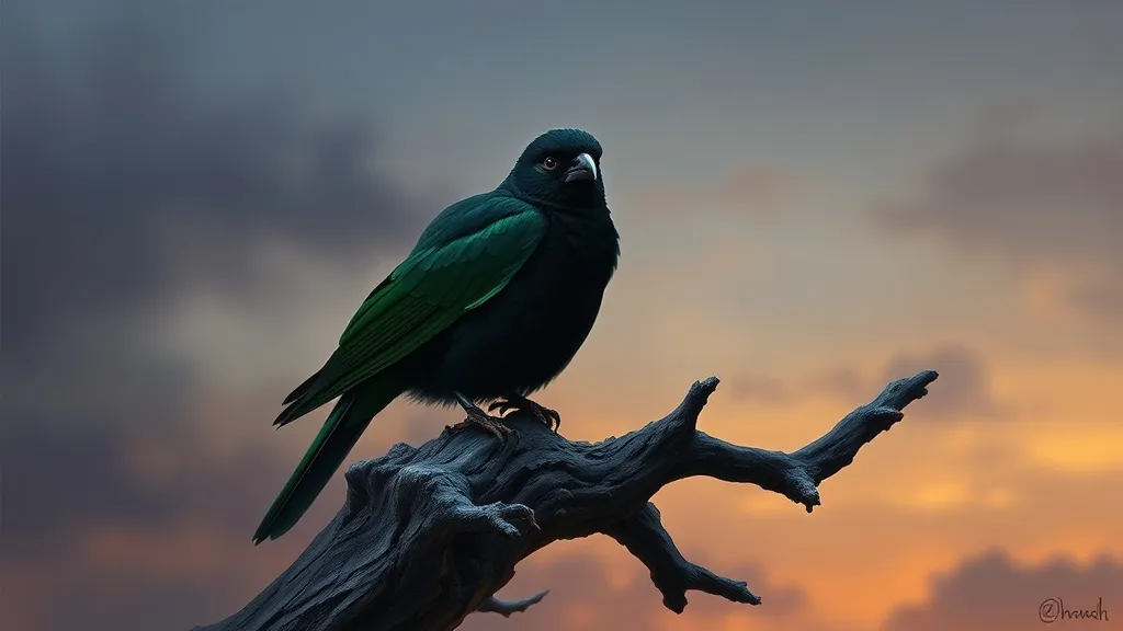 Dark Green Bird Dreams: Symbolism & Meaning